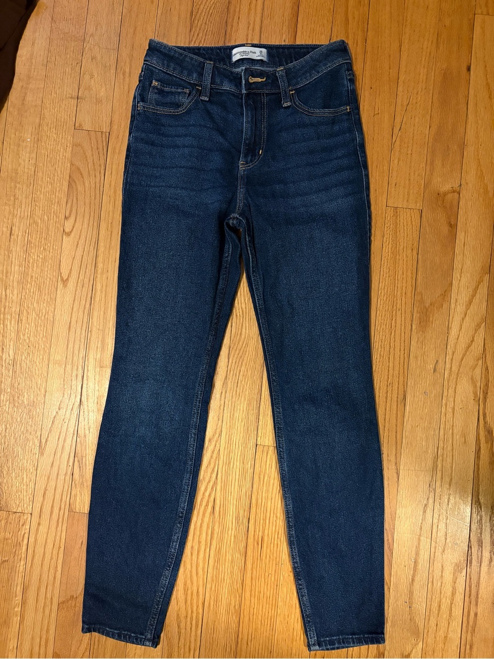 Abercrombie & Fitch Dark Indigo Skinny Jeans
